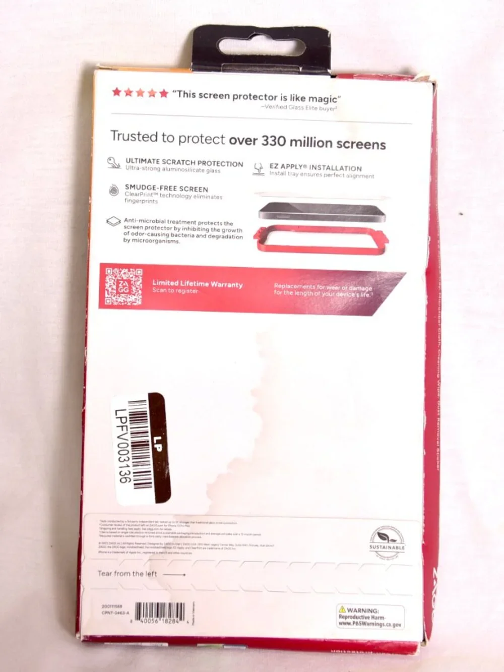 ZAGG Apple iPhone 15 Plus Glass Elite Screen Protector - New